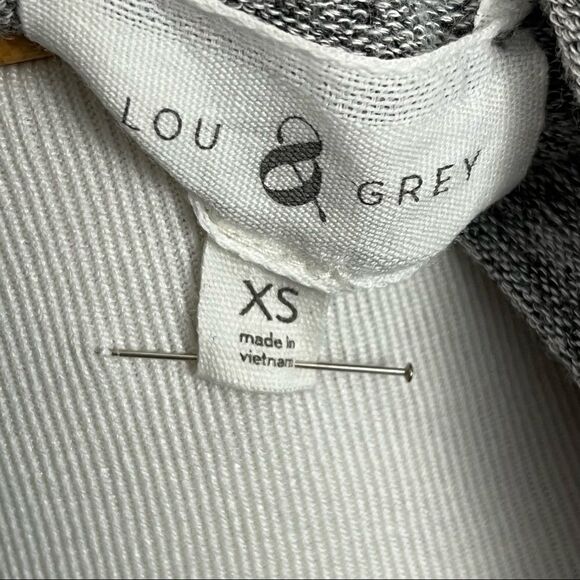 Lou & Grey Signature Soft Oversized Marled Knit Cowl Neck Dress XS - Picture 8 of 8